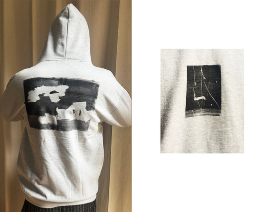 Hoodie L / Front & Backpainting